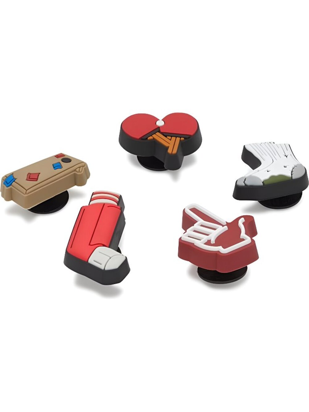 Crocs Jibbitz 5-Pack Sport Shoe Charms | Jibbitz for Crocs